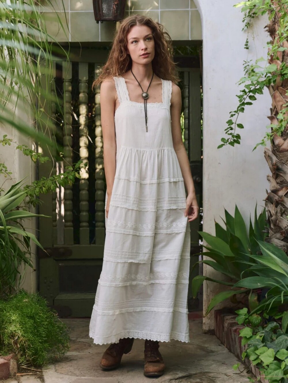 The GREAT. the Reverie dress in white, 1 small